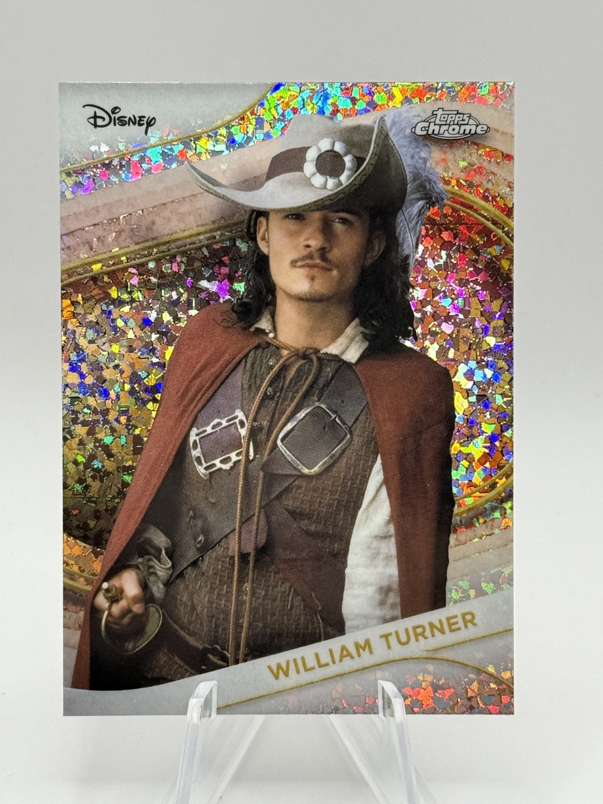 2025 Topps Chrome Disney #2 William Turner Mini-Diamond Refractor