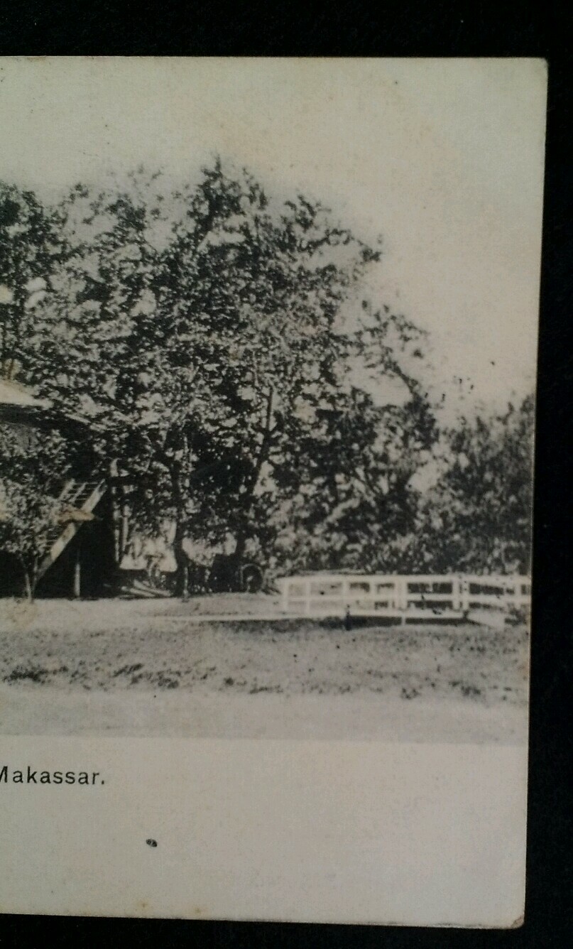 Indonesia Postcard 1914 Rare VHTF Makassar Fort Frijdenburg Ujung Padang Sulawes