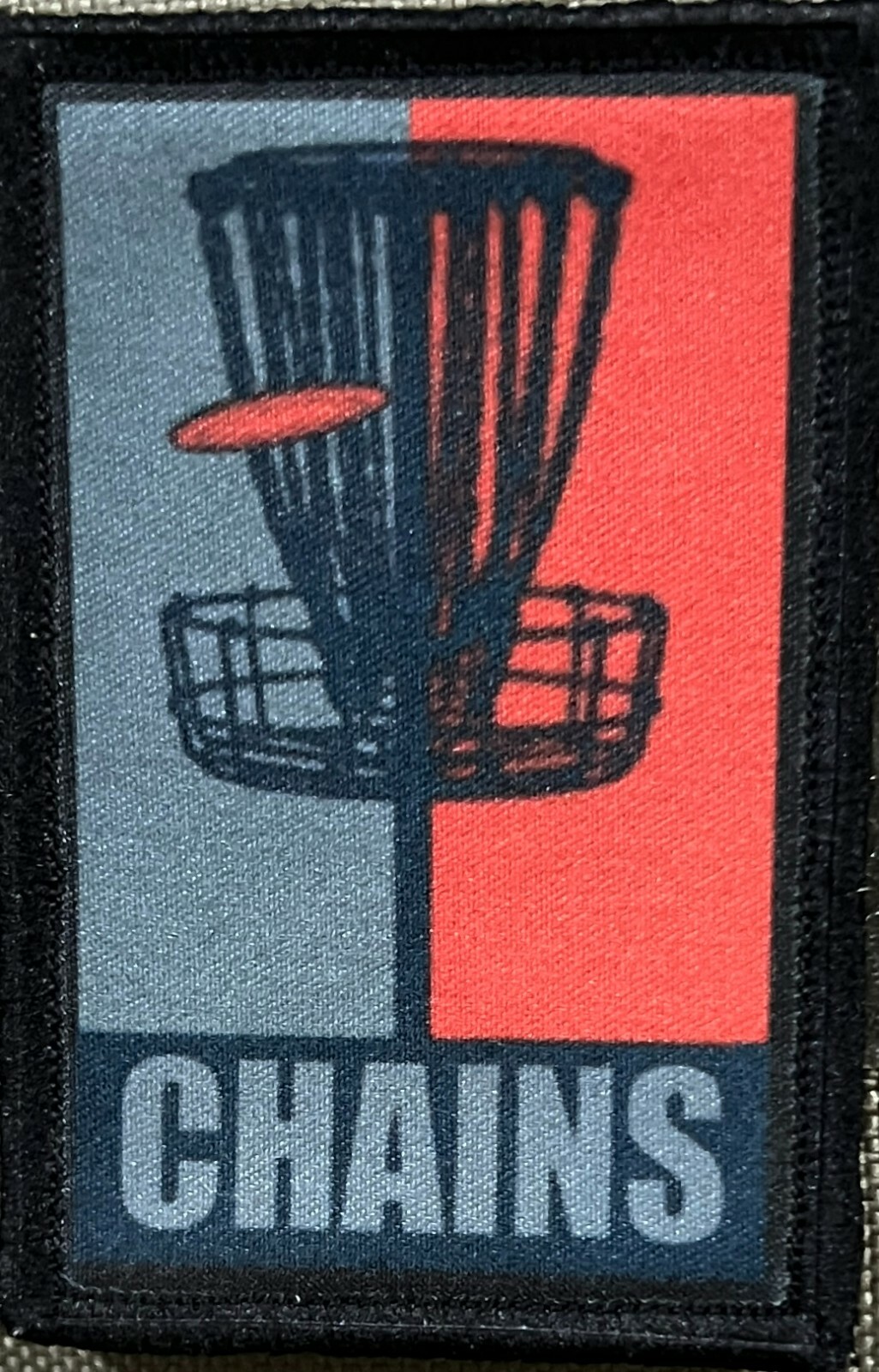 Major League Disc Golf Morale Patch Tactical Military Army USA Disk Golfer
