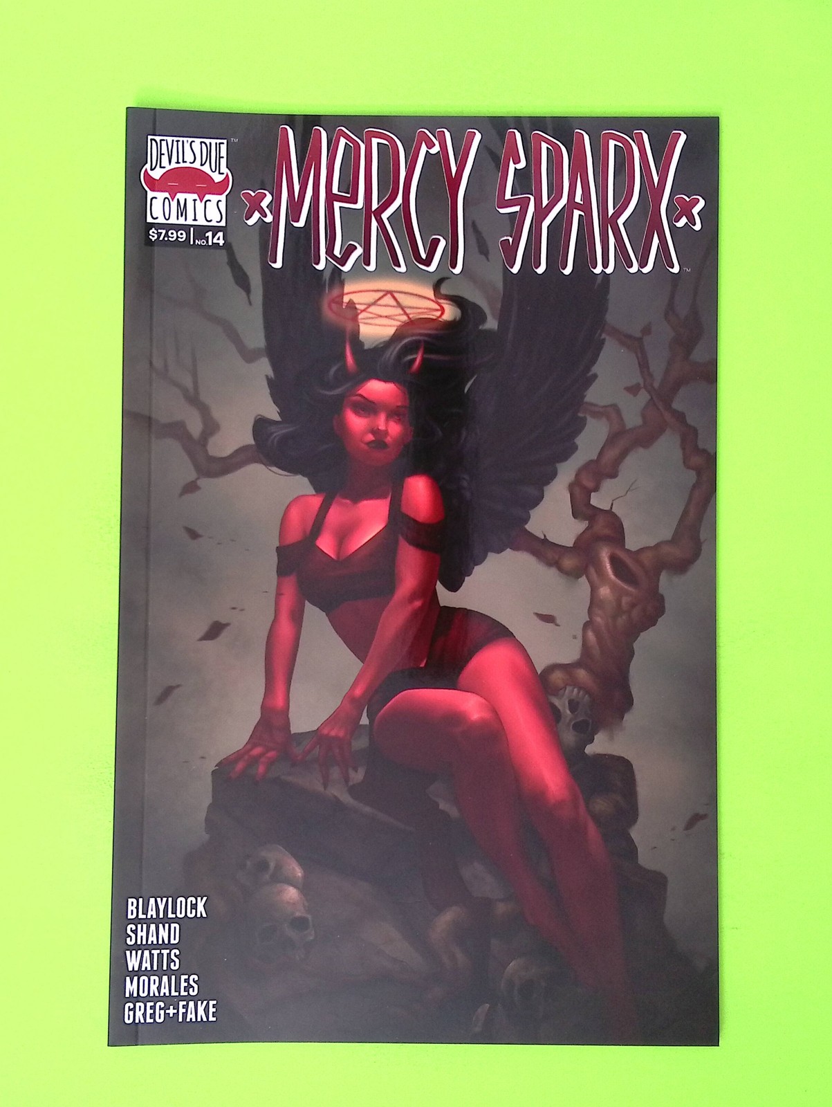 Mercy Sparx #14b Vol. 2 2020 Devil’s Due Publishing Variant High Grade W201-140