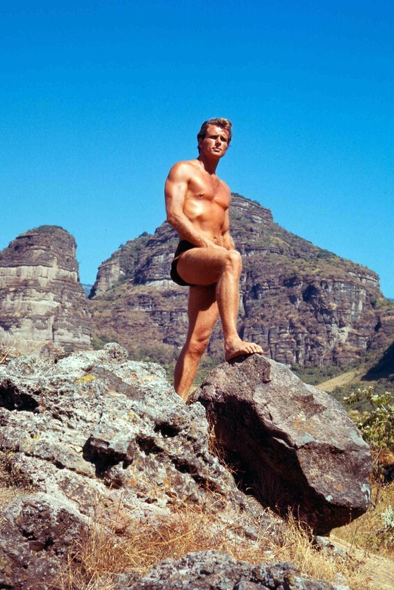 RON ELY STUNNING 24×36 inch Poster FULL LENGTH TARZAN