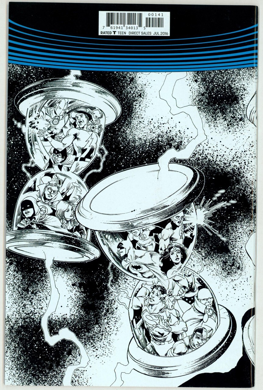 Ethan Van Sciver & Joe Prado SIGNED 1:100 Variant DC Universe Rebirth #1 Batman