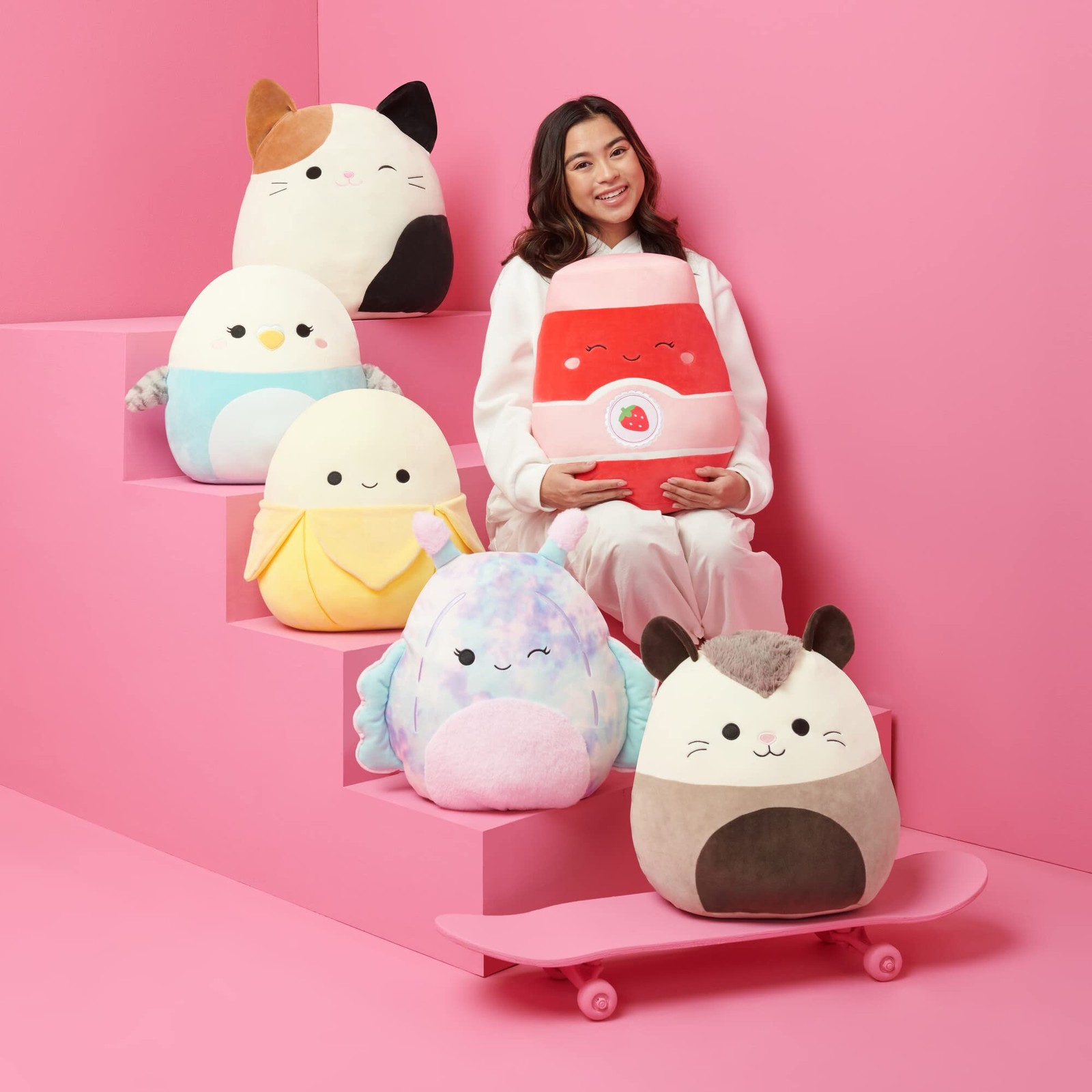 Squishmallows Original 14In Disney Stitch Headphones Plush Large Sqdi01312