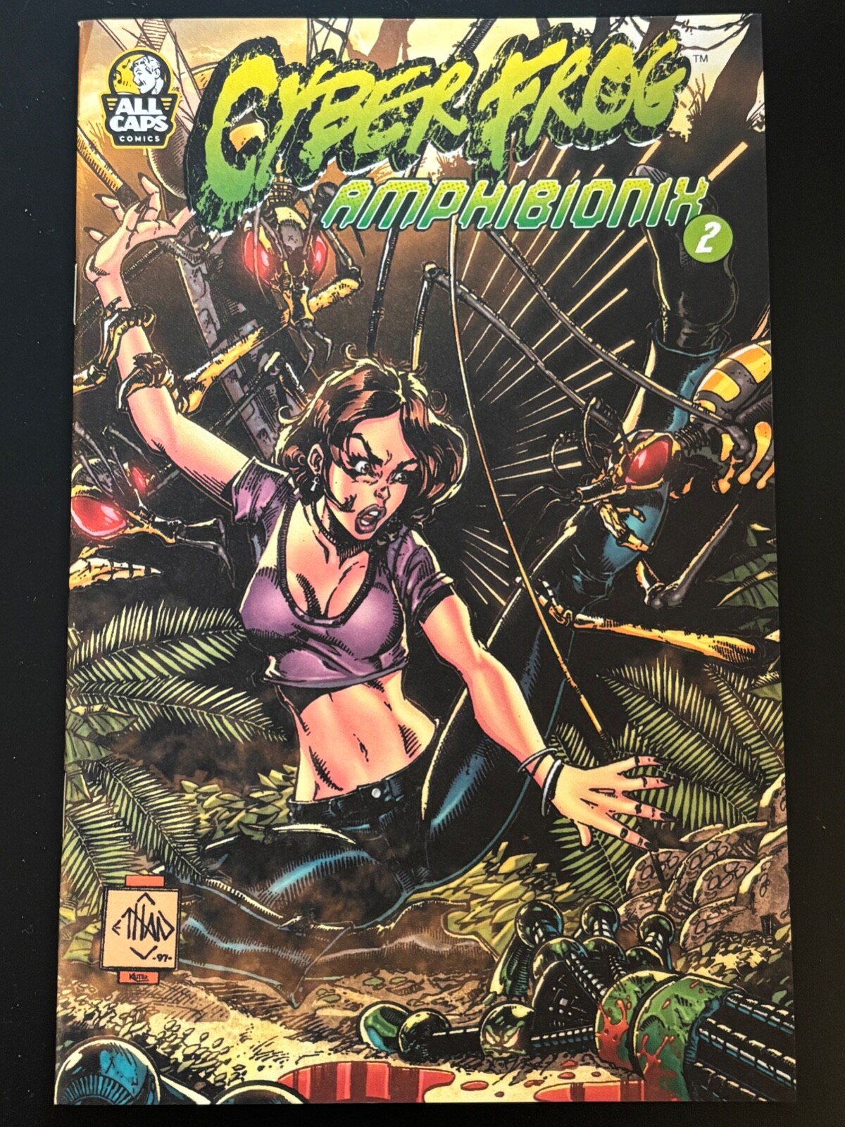Cyberfrog Amphibionix #2 -Rekt Planet Ashcan-NM-Ethan Van Sciver-All Caps Comics