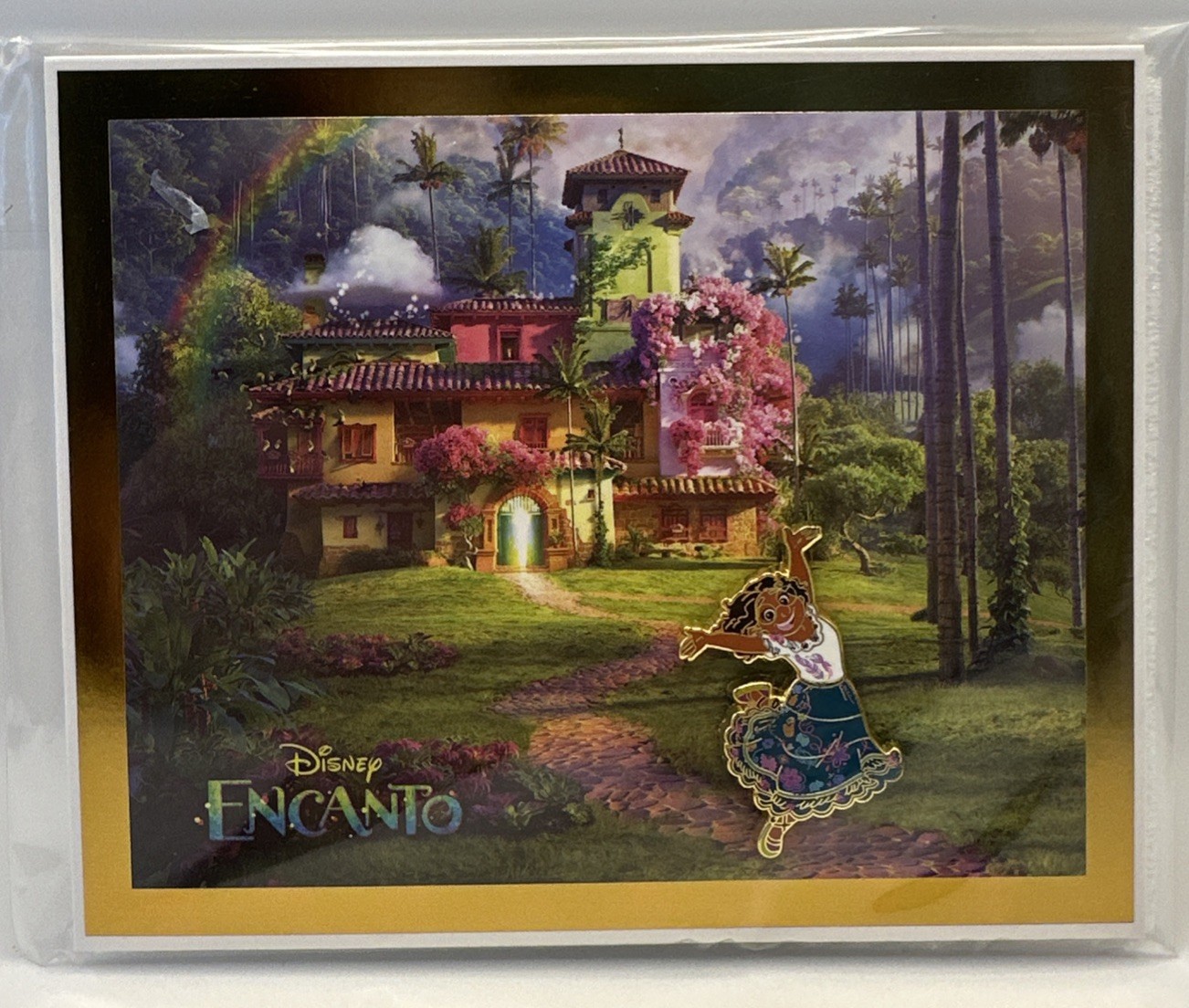 Disney Encanto Mirabel Lithograph & Pin DMC Limited Edition