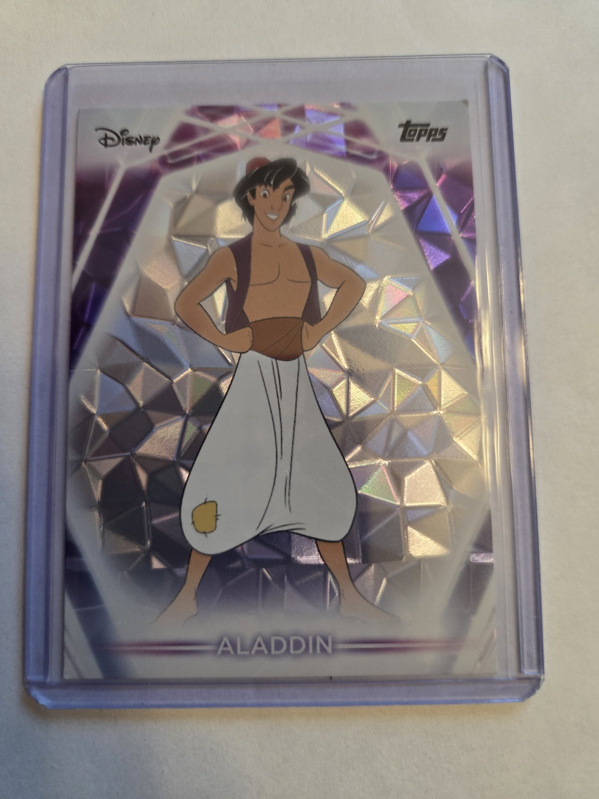 2026 Topps Disney Neon Aladdin Diamonte