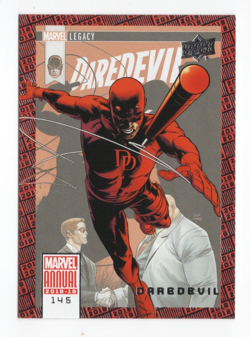 Daredevil 2018-19 Marvel Annual #145 Short Print Upper Deck Trading Card