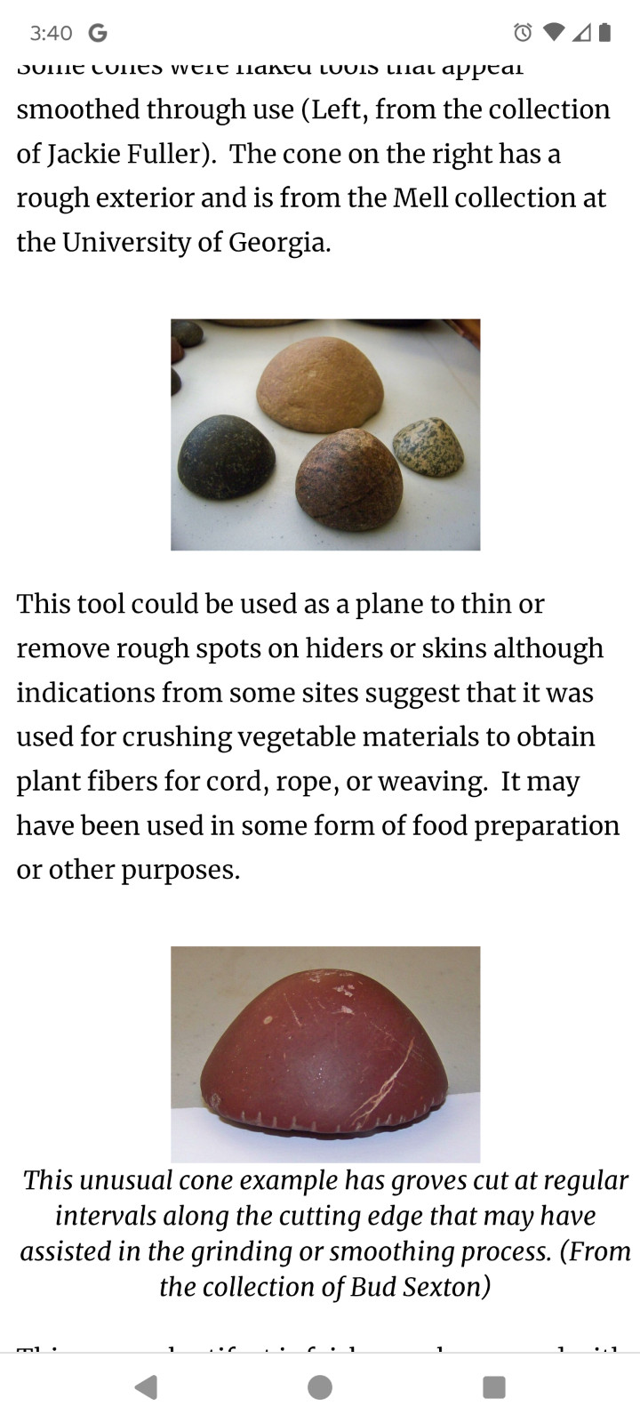 Native American Indian Artifacts 1″ Discoidal Cone Quartzite