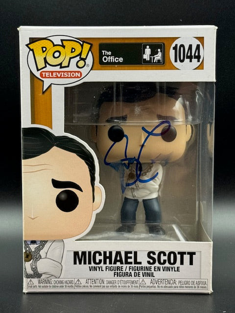 Steve Carell Signed The Office Michael Scott Funko Pop #1044