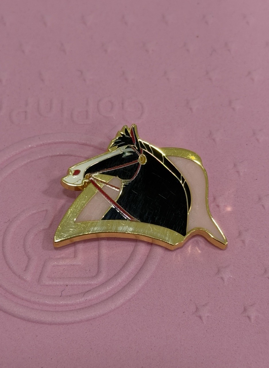 Disney Pin Mulan Characters Flower Puzzle Mulan’s Horse Khan Loungefly Pin New
