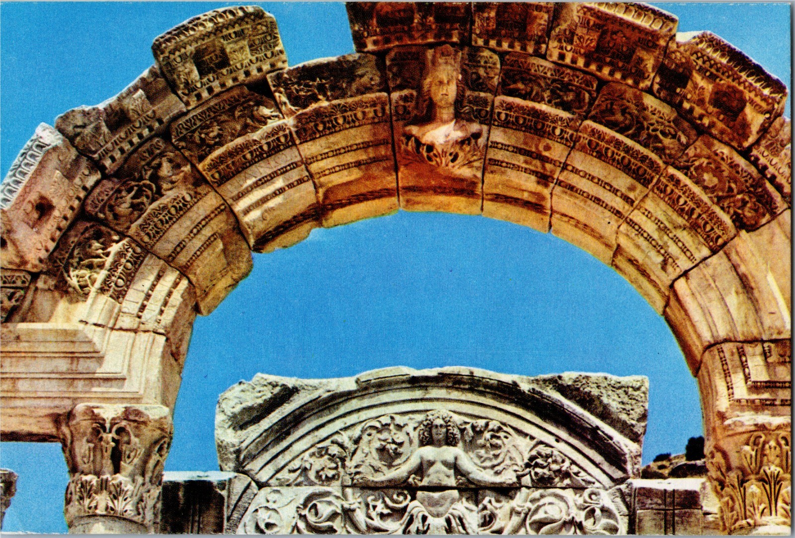 Postcard Hadrian’s Temple Efes Turkiye