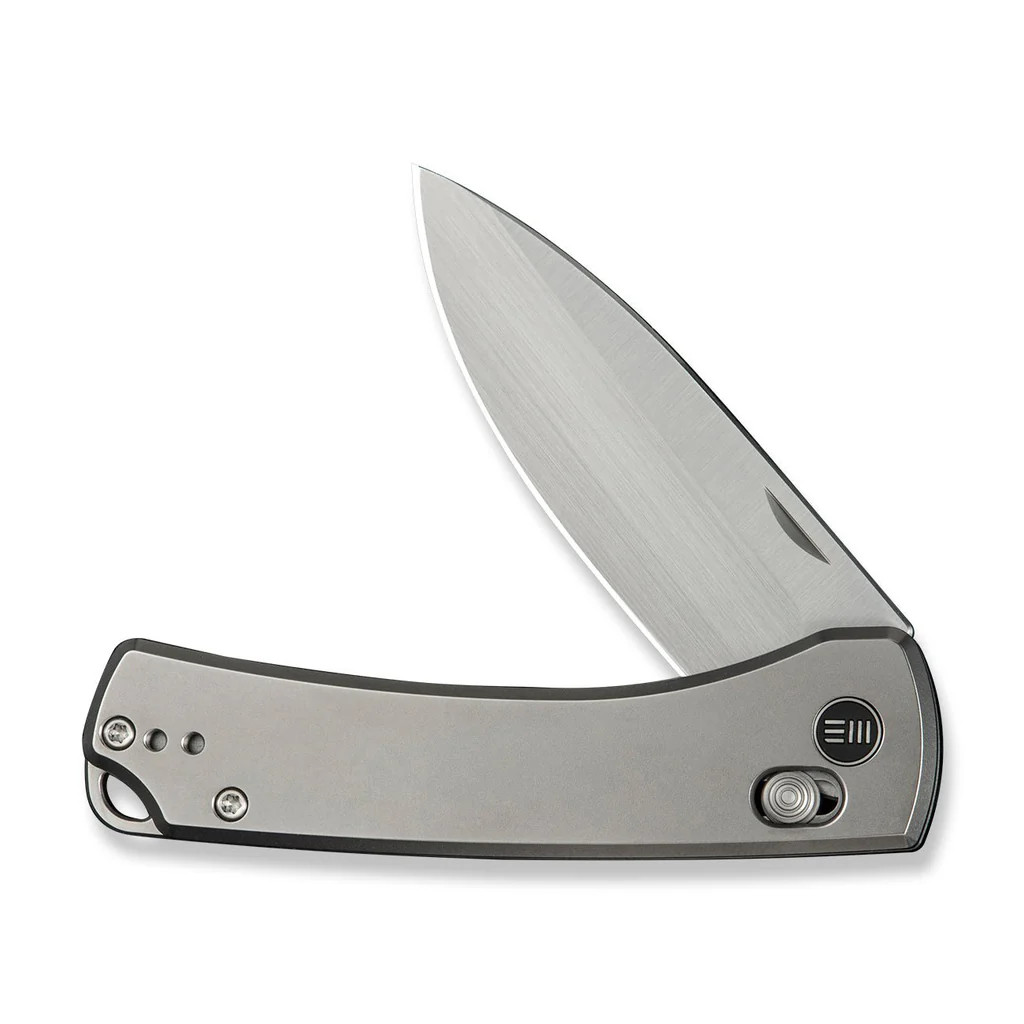 WE Knife Nightblade 22046-2 Bead-Blasted Titanium CPM 20CV Stainless Knife