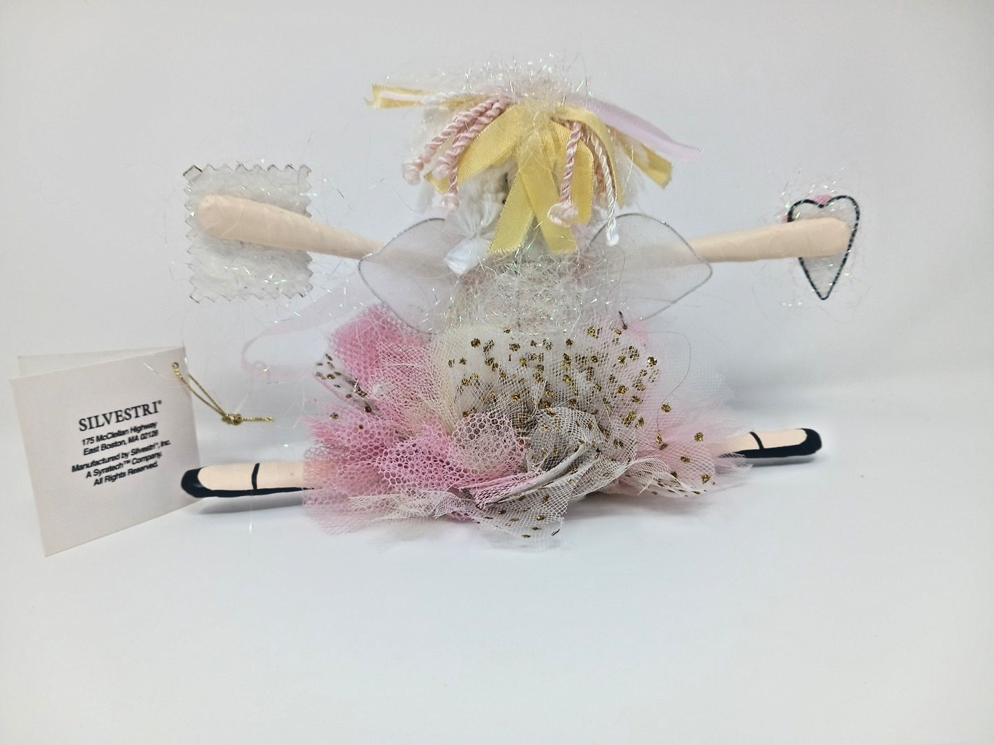 Silvestri Ruby Lips Studio Ballerina Dancer Ornament Figure I Feel Pretty Whimsy