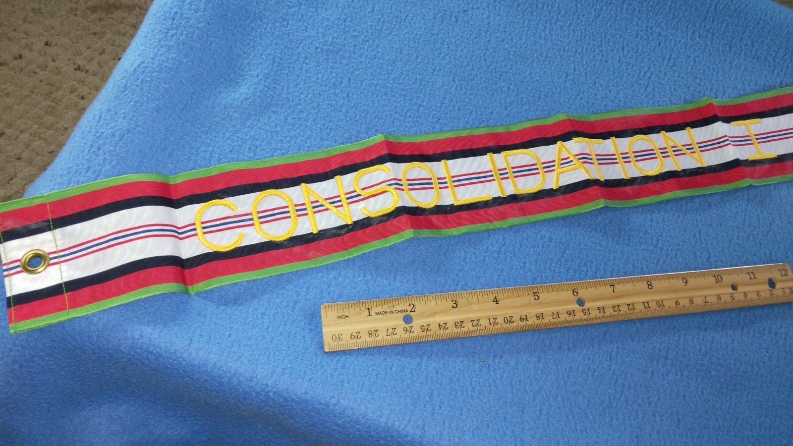 US ARMY FLAG STREAMER – AFGHANISTAN CONSOLIDATION 1 – 2001 – 2006 – 36 INCH