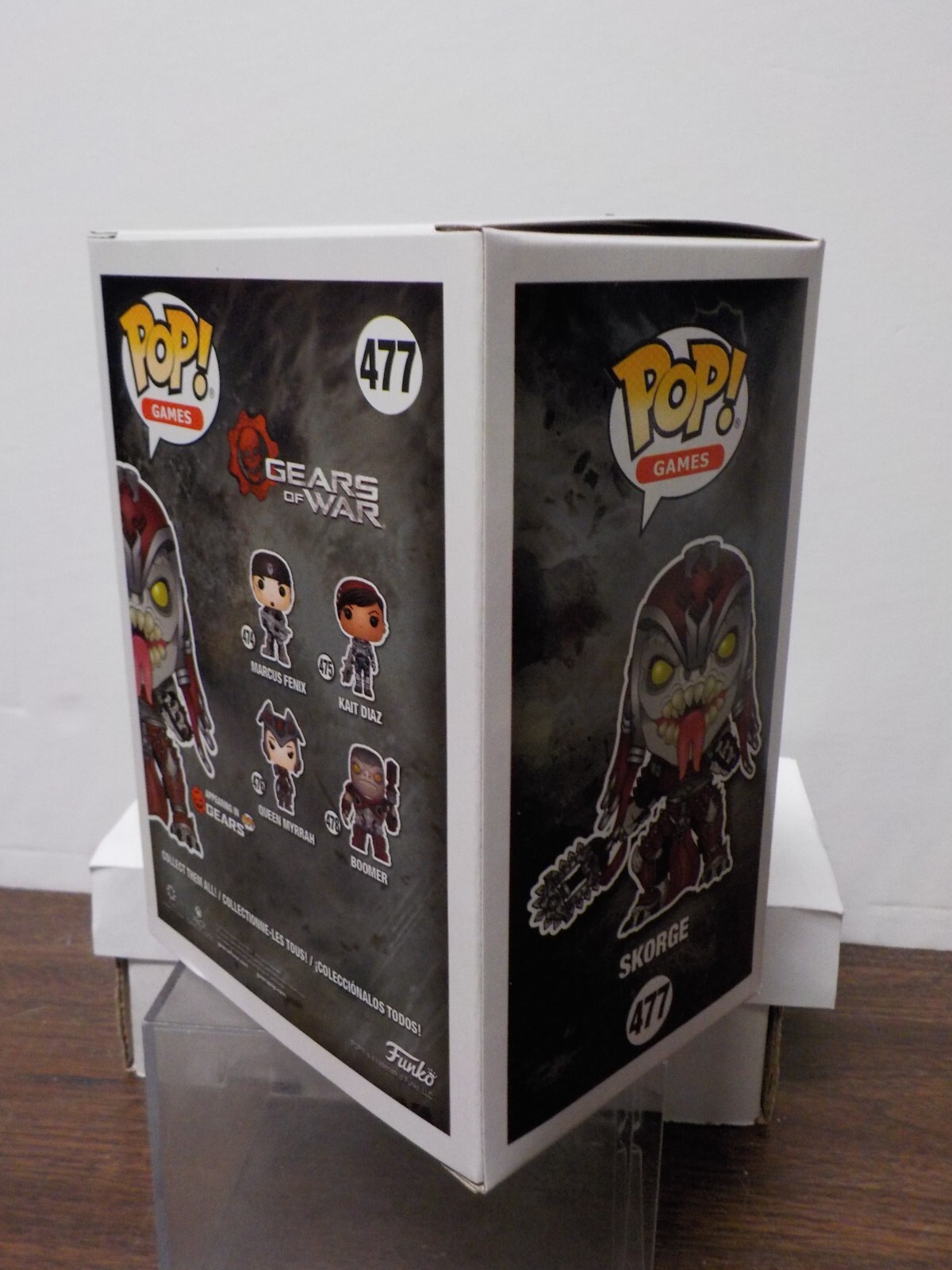 C1014 Funko Video Games “Gears of War (Collector Box)” Vinyl Figures Set (Dmg*)