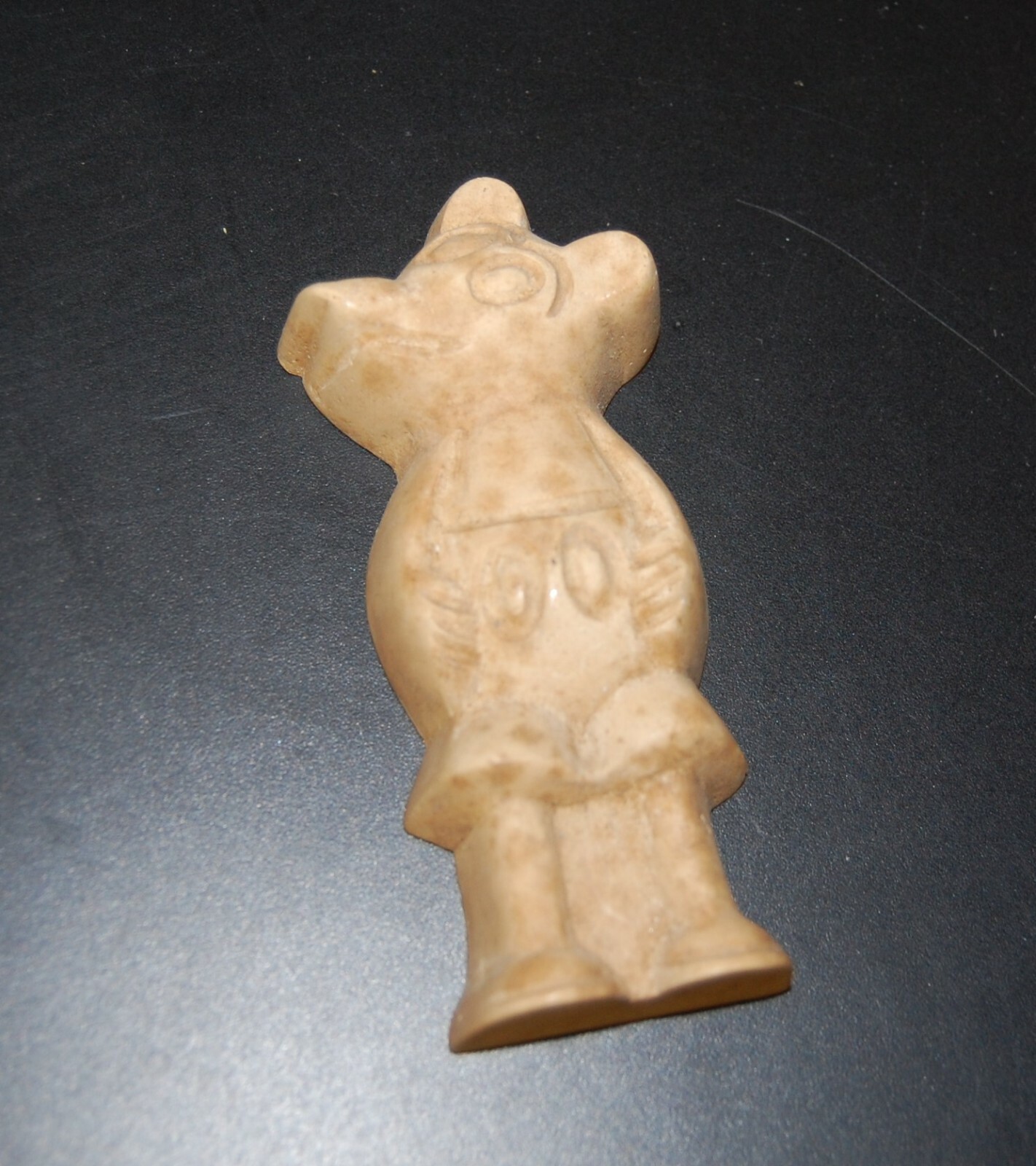 Antique Candy Mold / Form Mickey Mouse Like -made of plaster of Paris or resin