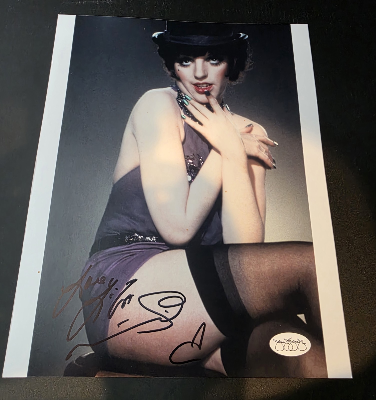 LIZA MINNELLI SIGNED AUTOGRAPHED PHOTO JSA COA JAMES SPENCE