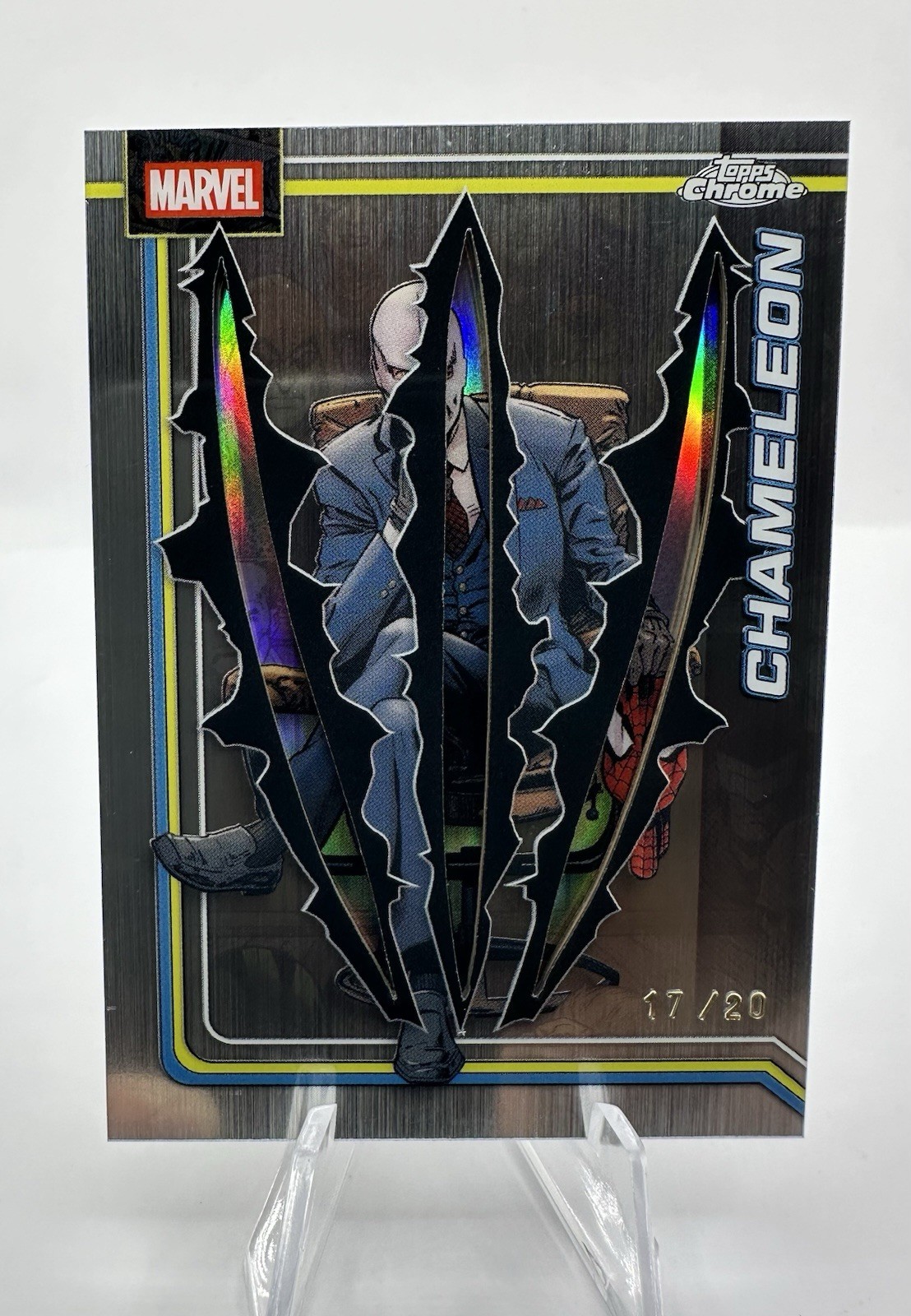 2026 Topps Chrome Marvel Chameleon Clawed 17/20