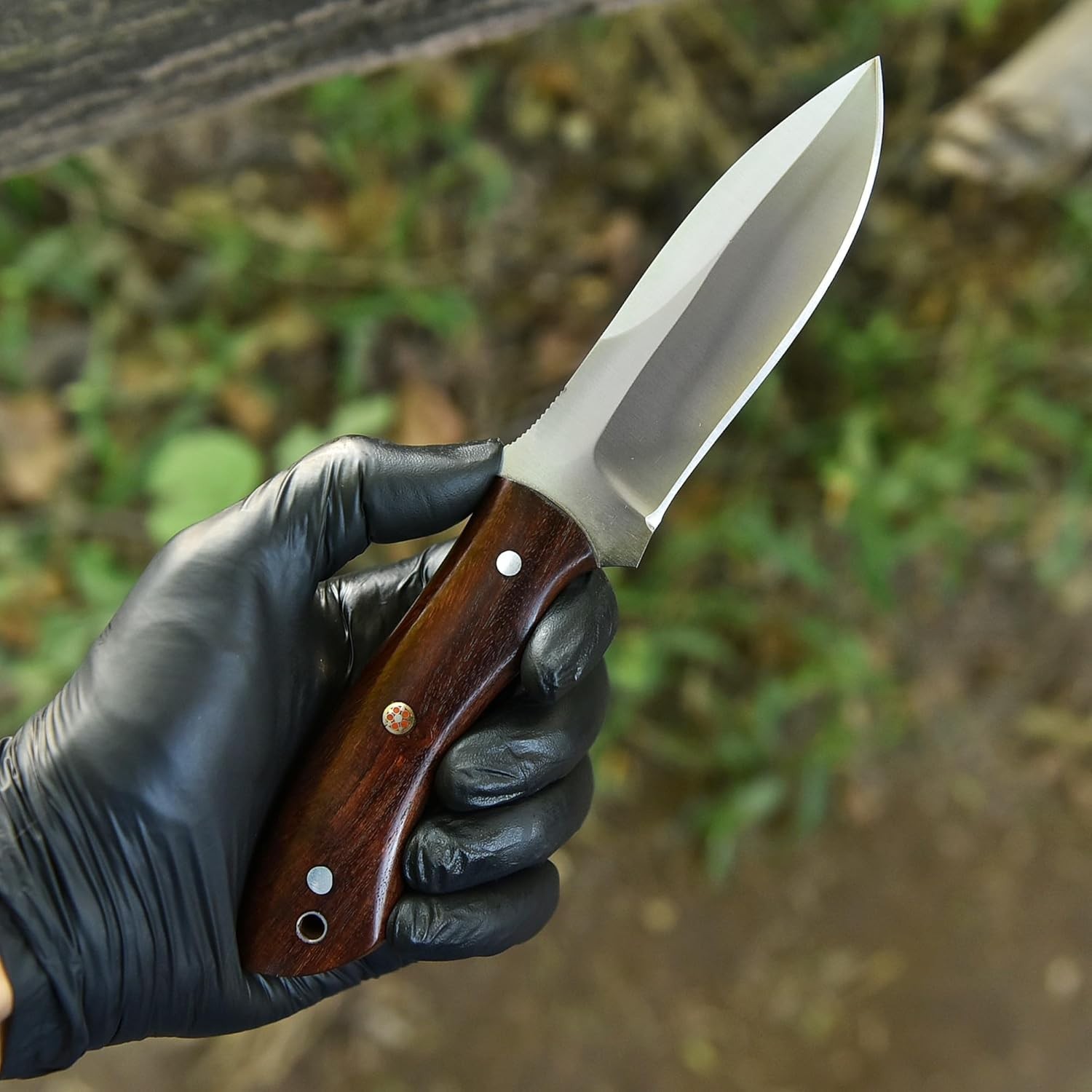 Hunting Knife with Sheath – Fixed Blade Outdoor Survival Tool – For Camping
