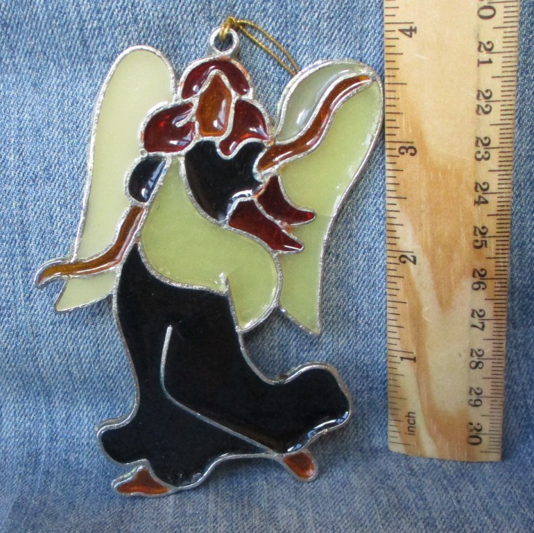 ANGEL SUNCATCHER Vintage Christmas Tree Ornament ORN102