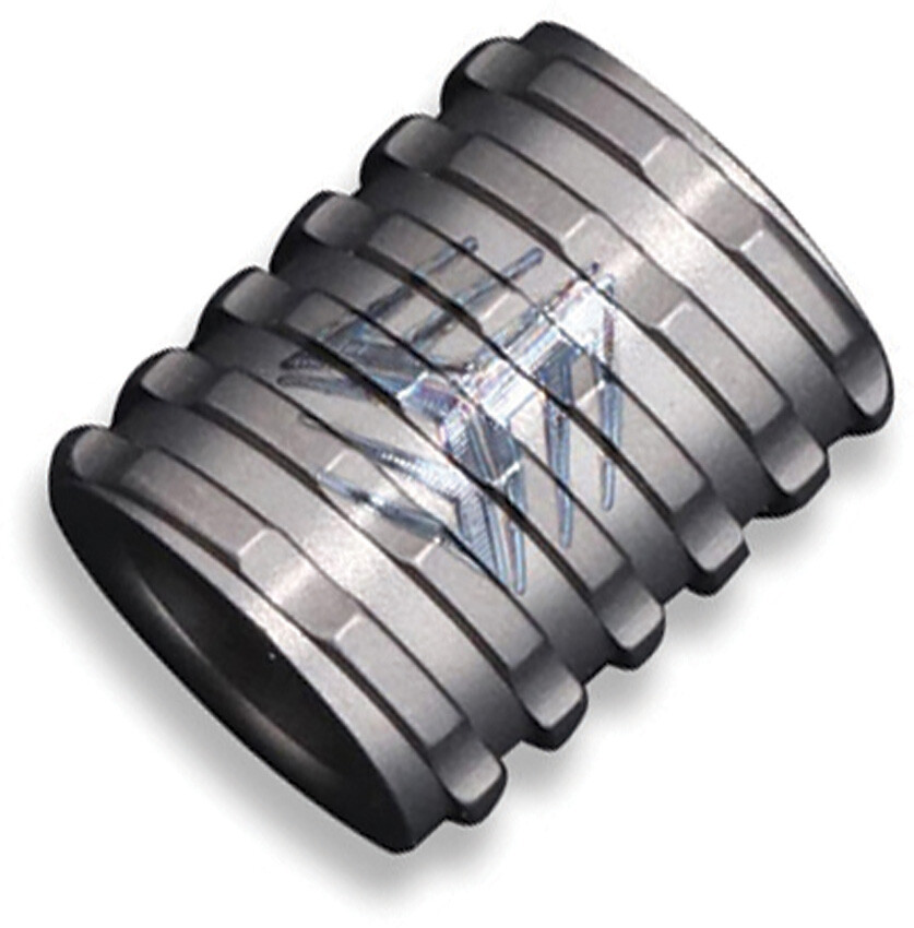 We Knife Co Ltd Gray 6AL4V Titanium Knife Lanyard Bead A02E
