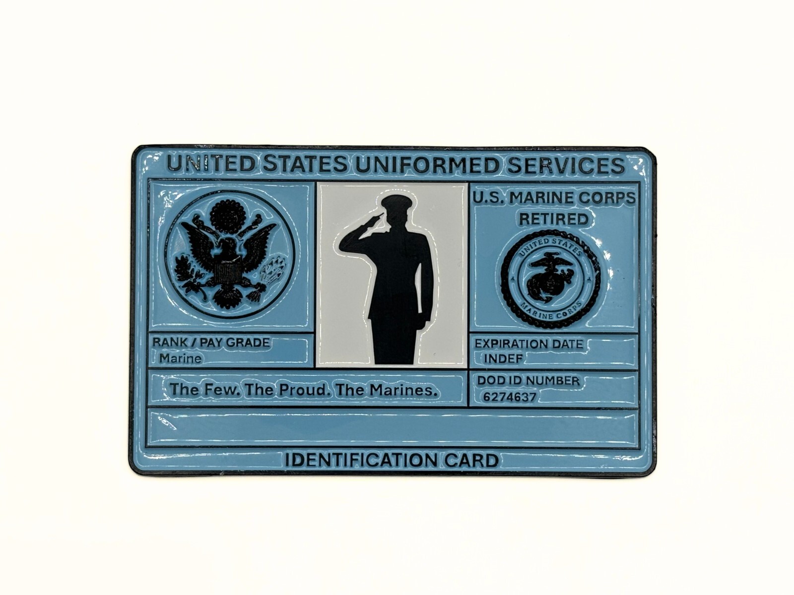 Marine Retired Challenge Coin
