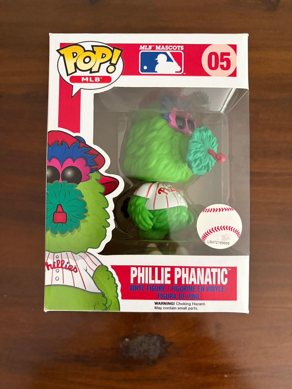 Phillie Phanatic Funko Pop #05 Philadelphia Phillies – Vaulted MLB Mascots