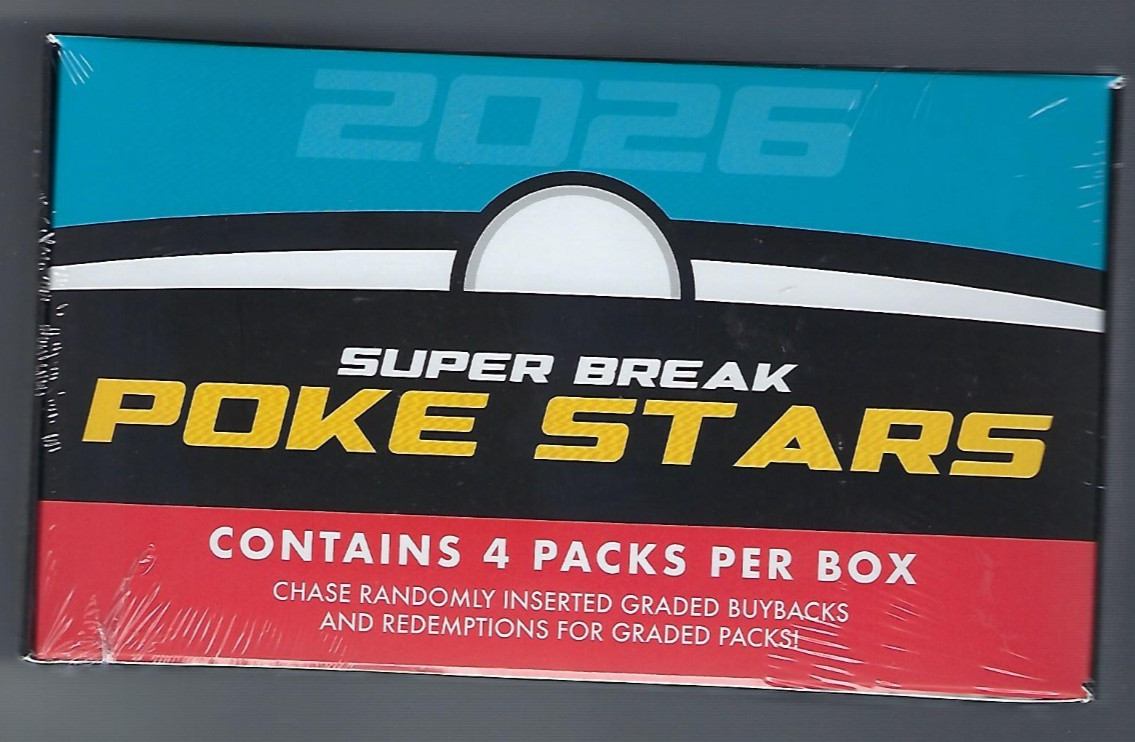 Super Break Pokemon PokeStars Hobby Box (2026)