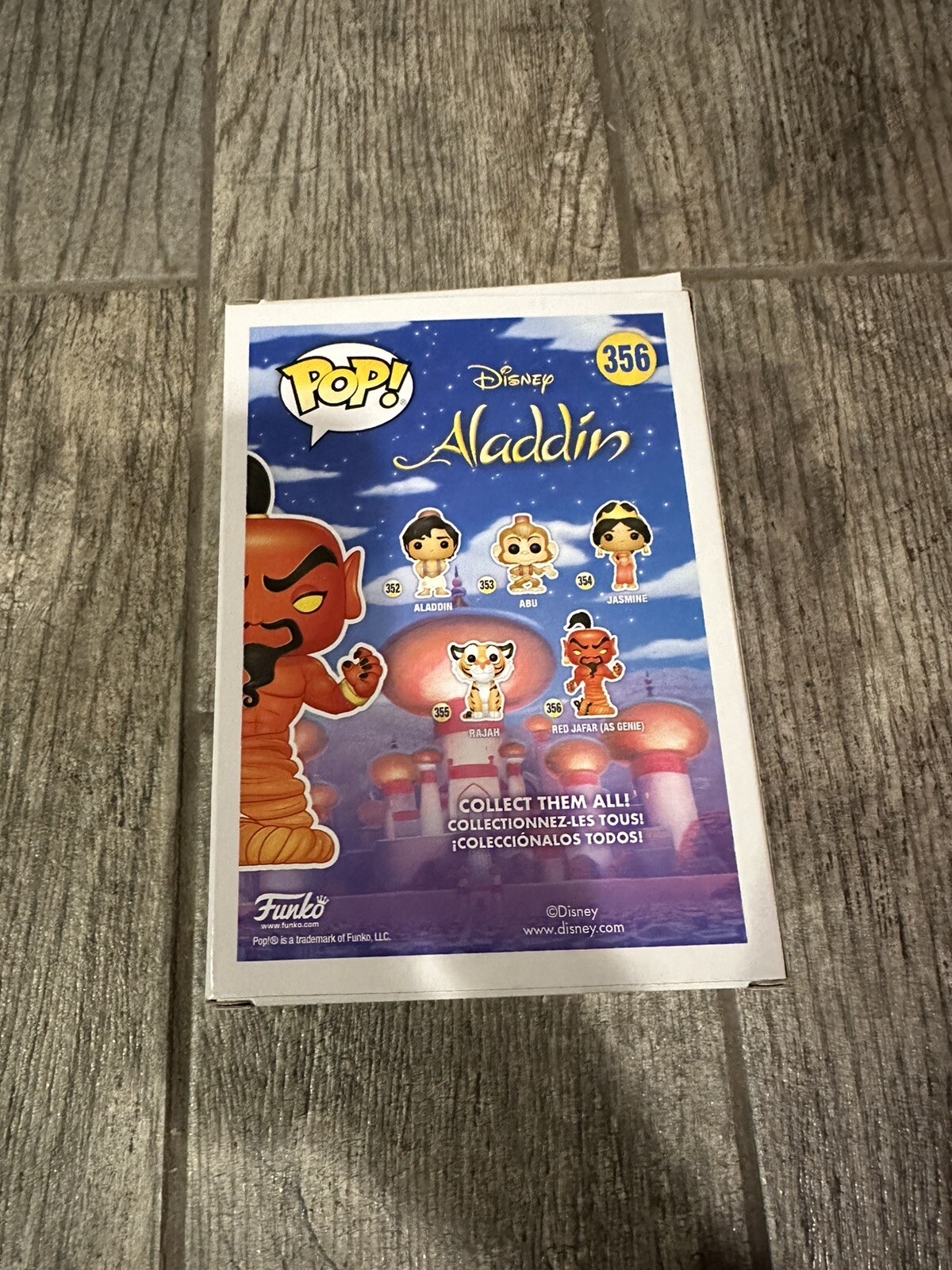 JONATHAN FREEMAN SIGNED ALADDIN RED JAFAR FUNKO POP JSA COA AUTOGRAPHED RARE