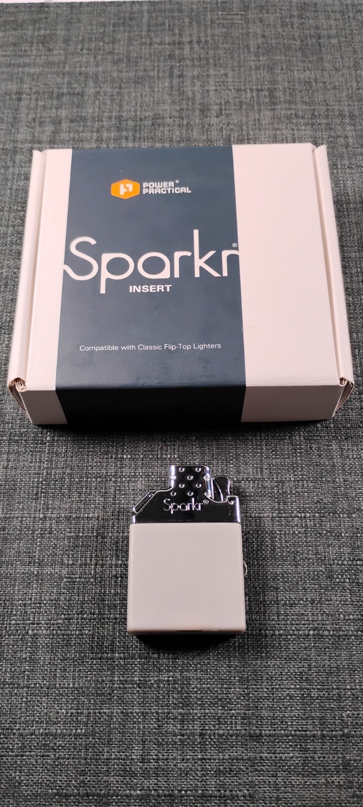 Classic Lighter Insert Dual Plasma Arc – SPARKR Electronic Rechargeable Lighter