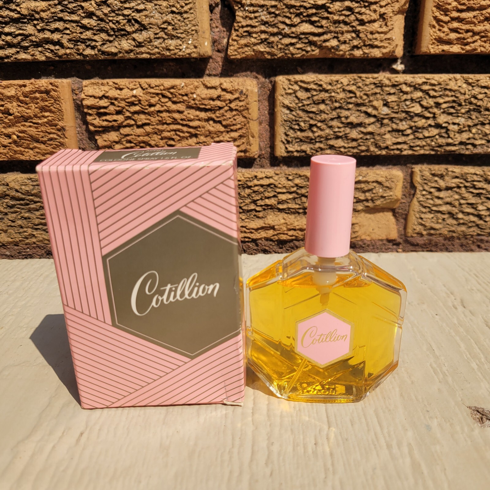 Vtg Avon Cotillion Eau De Cologne For Her 1989 HTF Original Box 1.6 fl oz