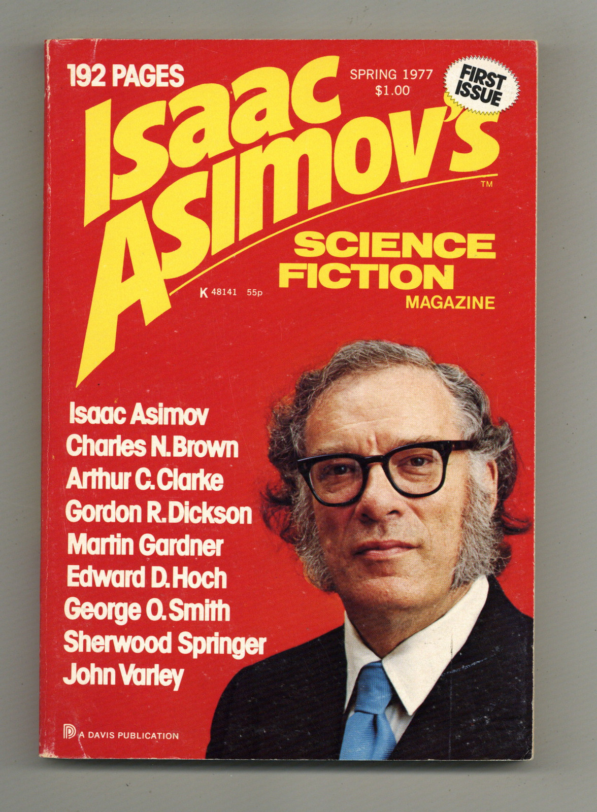 Asimov’s Science Fiction Vol. 1 #1 VF+ 8.5 1977