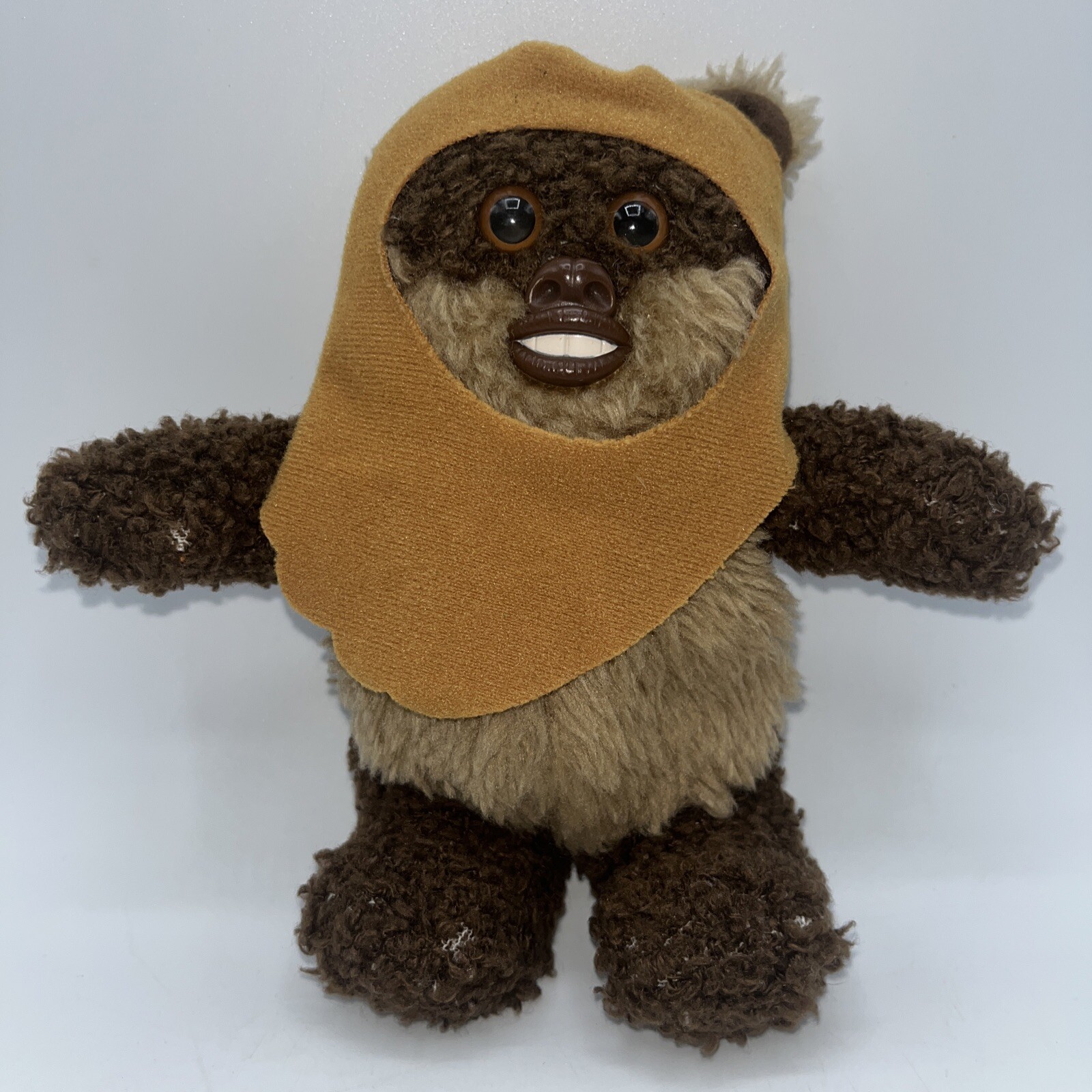 Star Wars Buddies Wicket the Ewok Beanie Plush by Kenner 7″ Vintage 1997