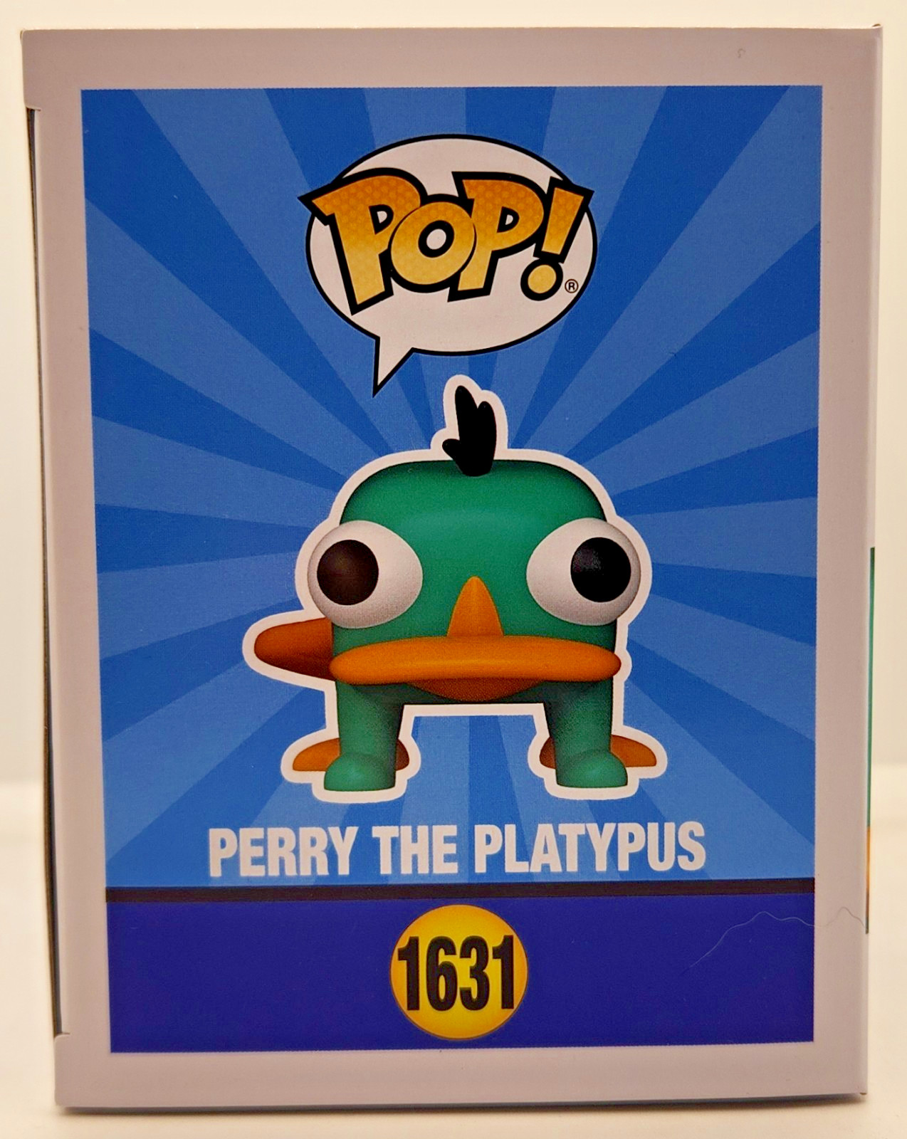 Funko POP! Perry The Platypus Phineas And Ferb #1631 [Toy Temple Exclusive]