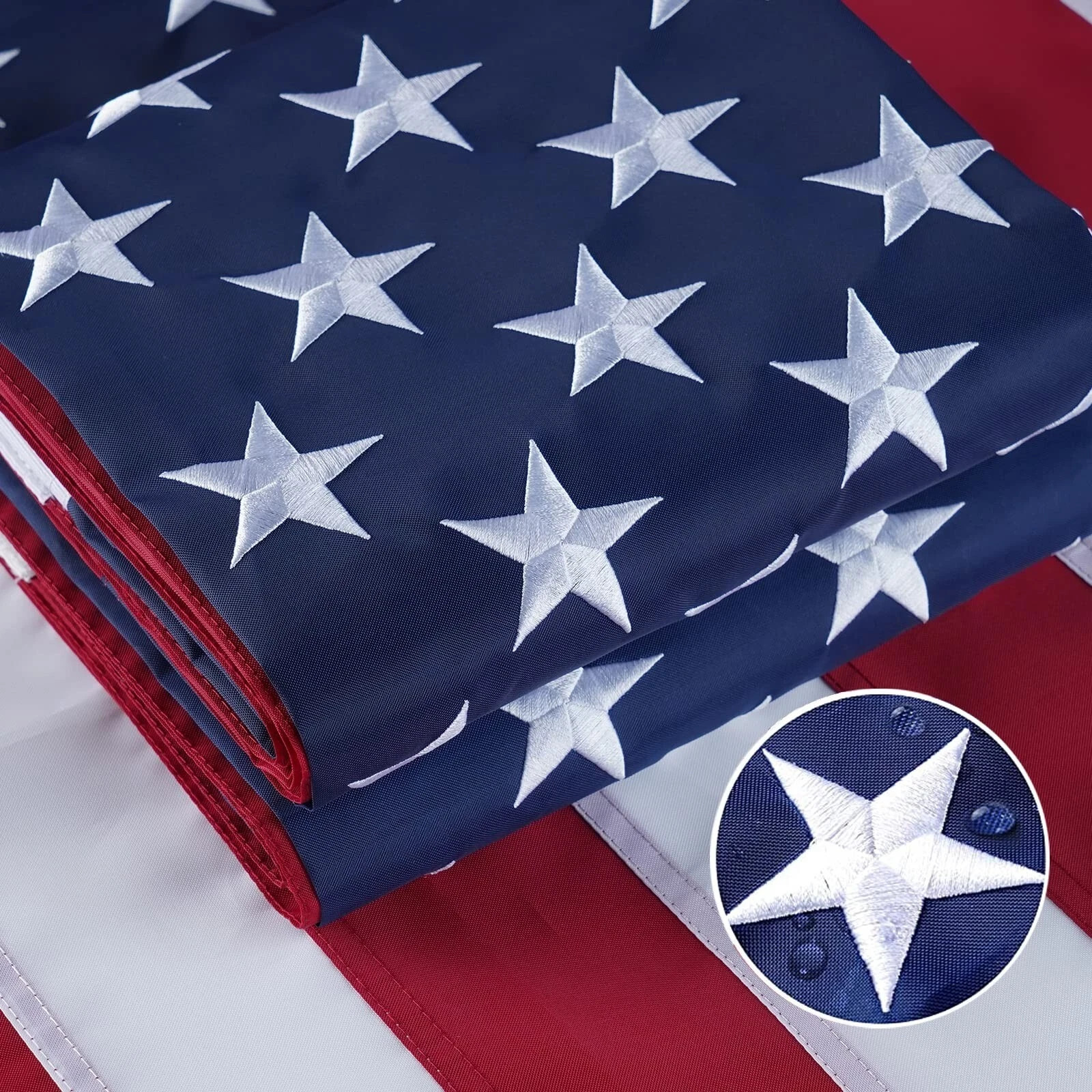 US American Flag 3×5 Quality Made USA Flag Embroidered United States Flag