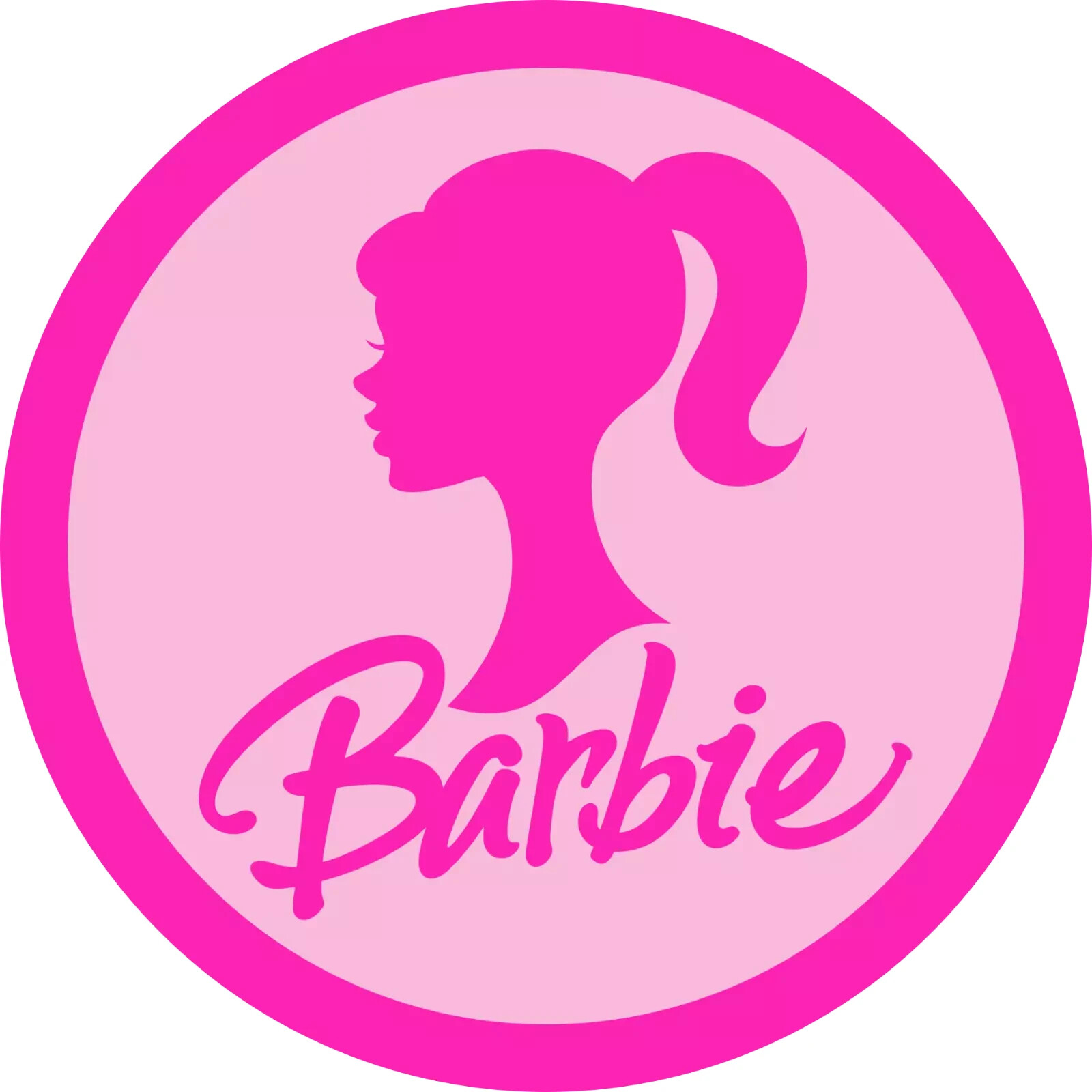 Barbie Logo Classic sticker window laptop bumper vinyl decal