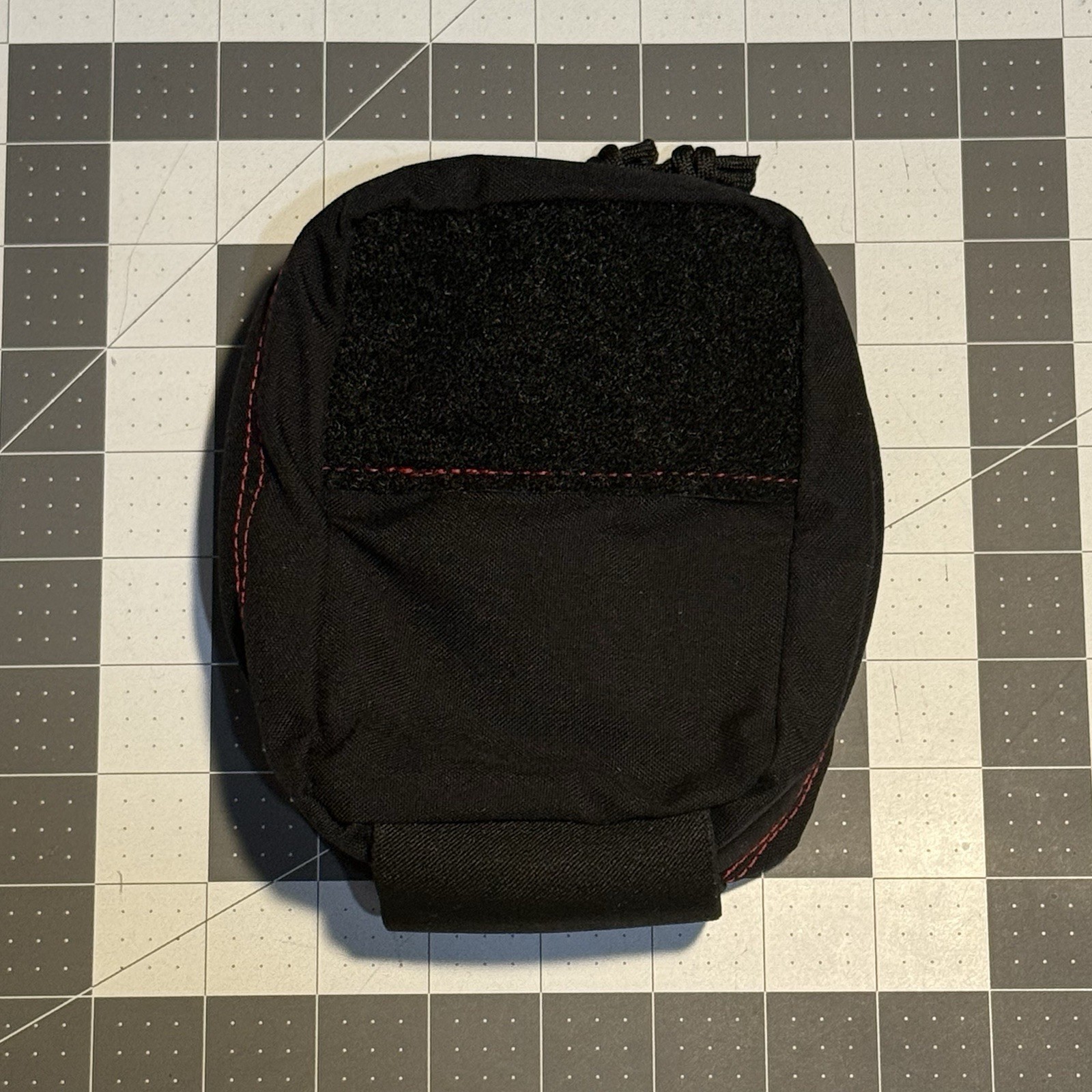 NWOT Tactical Tailor Custom Shop Indiv First Aid Kit (IFAK) – Black W/Red Stitch