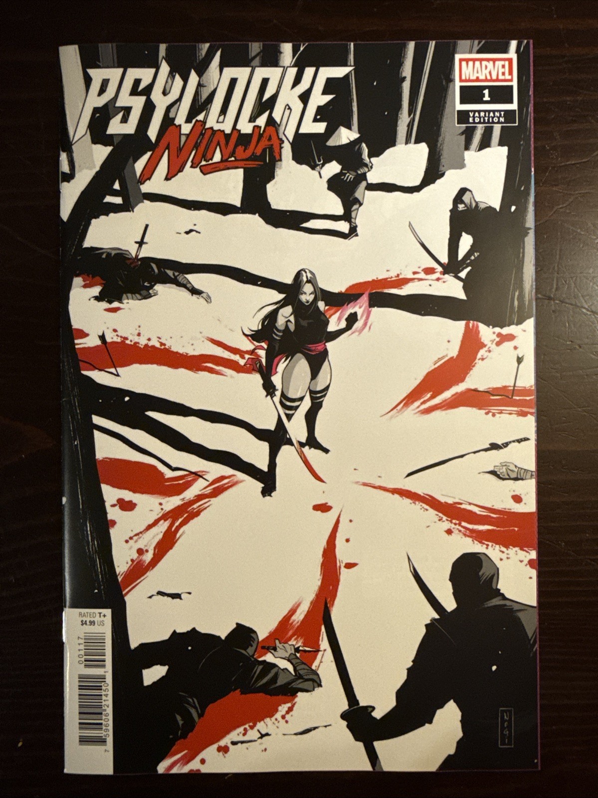 Psylocke: Ninja #1 1:25 – Nogi San 1:25 INCENTIVE Variant (2026) – Unread NM/M