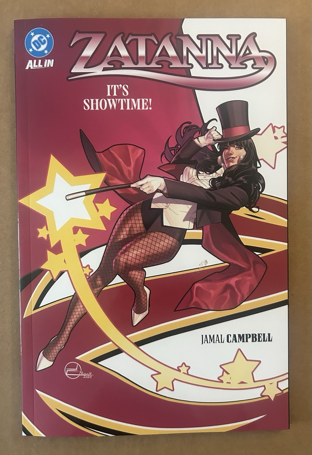 Zatanna: It’s Showtime! TPB DC Comics Jamal Campbell
