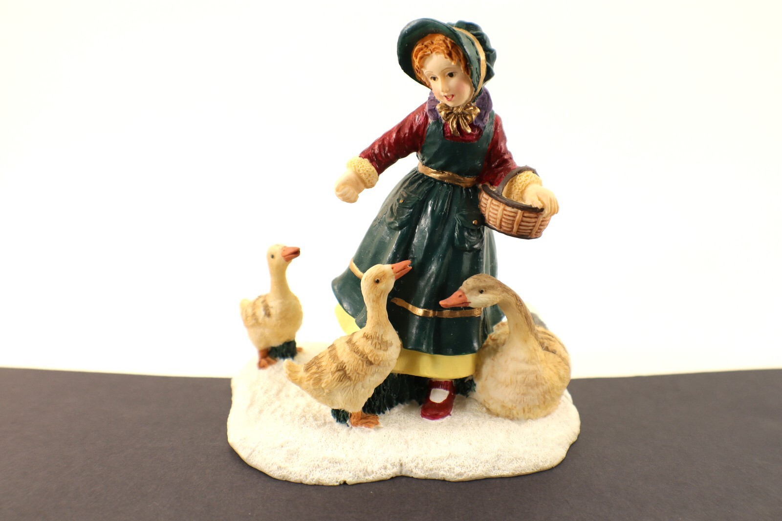 Village Square 12 Days of Christmas Accessories Figurines set of 14 in Box 1998