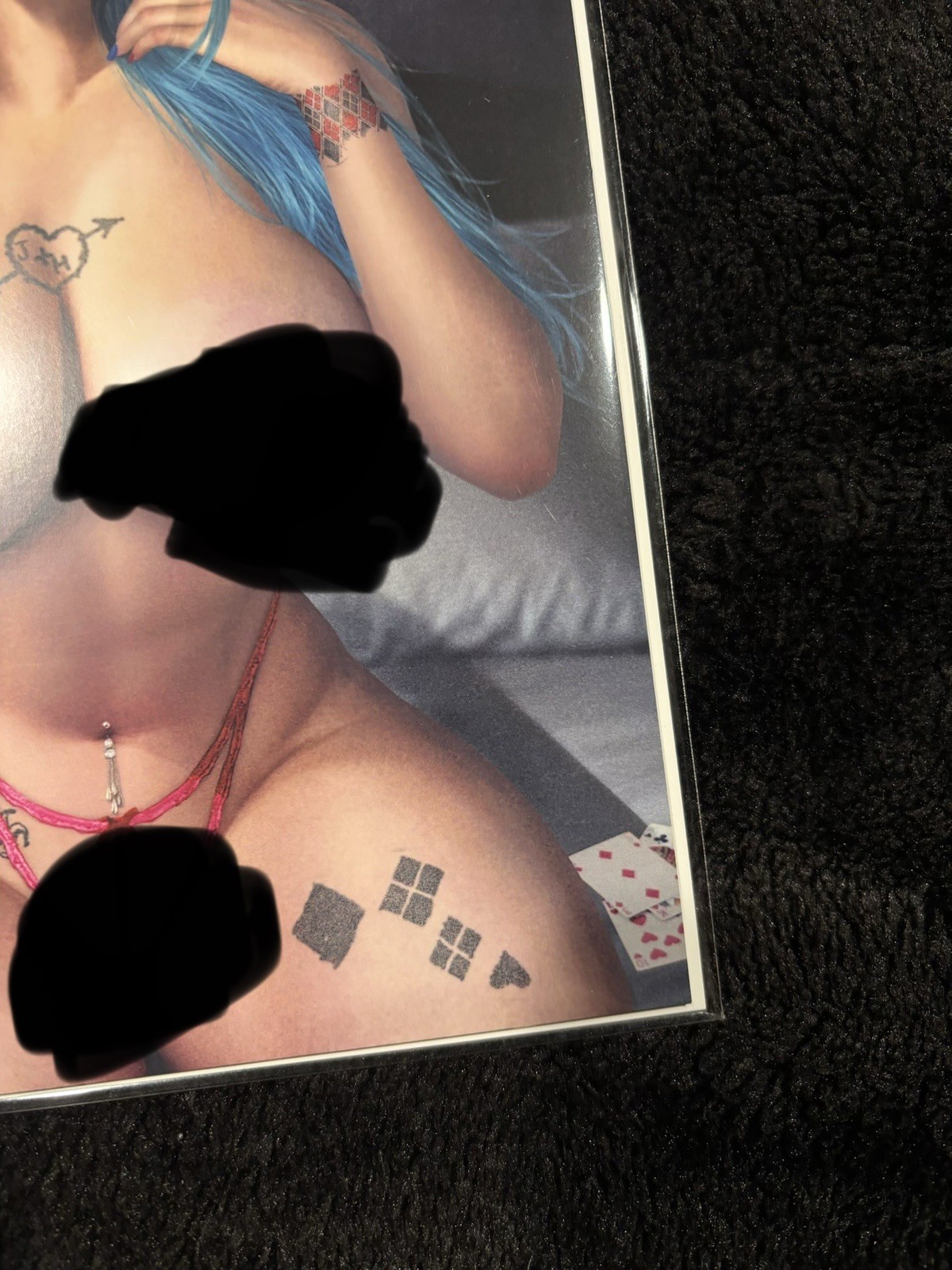 Cool Comics (Playful Temptation) Lingerie Virgin Harley Quinn LTD High Grade