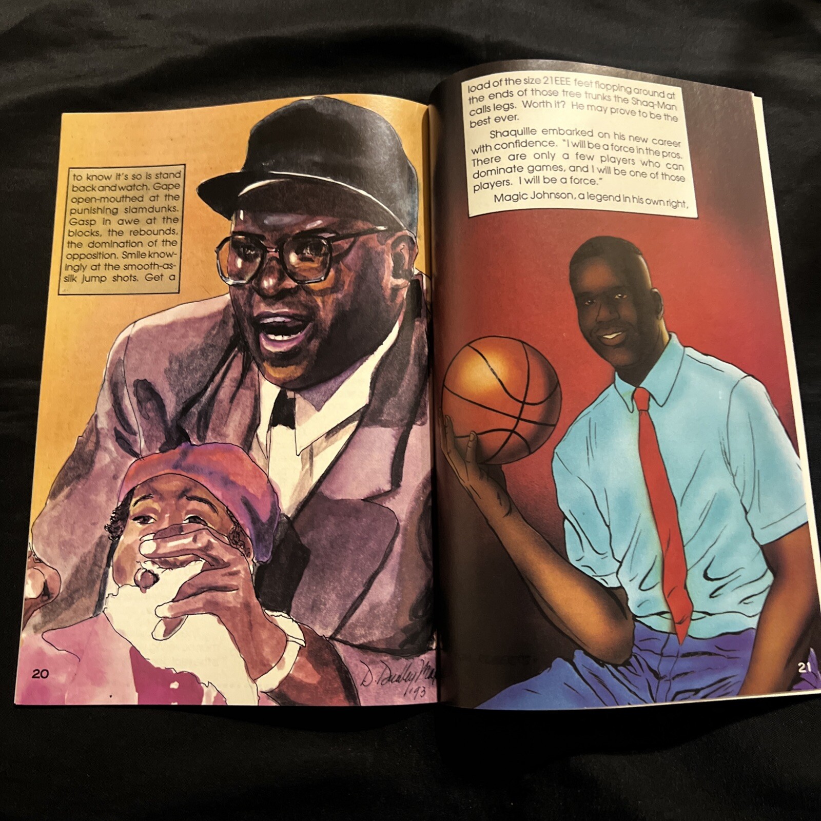 🏀ATHLETIC COMICS PRESENT SHAQUILLE ONEIL #1 COMIC BOOK VF/NM As Pictures ⚾️