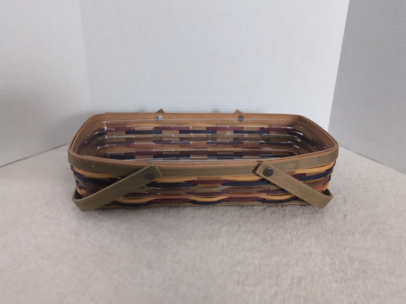 Longaberger 2009 Bright Multi-Color Basket Set