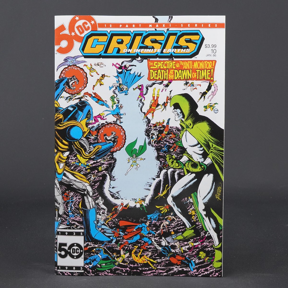 CRISIS ON INFINITE EARTHS #10 Facsimile Cvr A DC Comics 2025 1124DC182 10A Perez