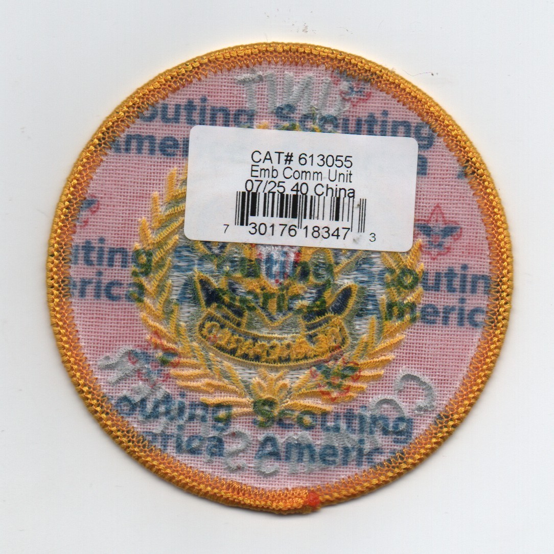 Unit Commissioner Patch (Current Style), NEW “Scouting America” Back, Mint!
