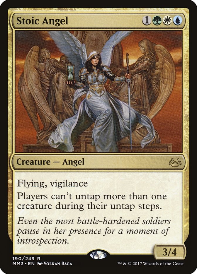 Stoic Angel | #190 | MM3 | MTG | Regular | MP