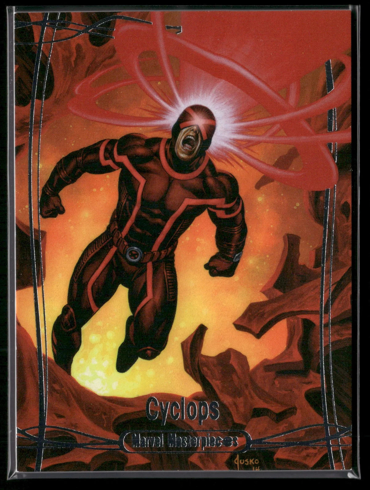 2015 Upper Deck Marvel Masterpieces Cyclops #79 Serial Numbered X-Men NM