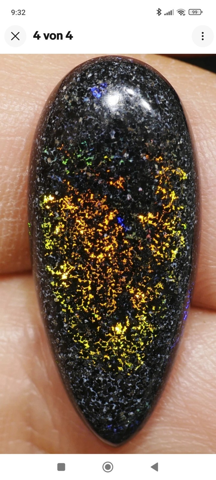 10.27ct Matrix Opal Multicolor from Queensland – Australia