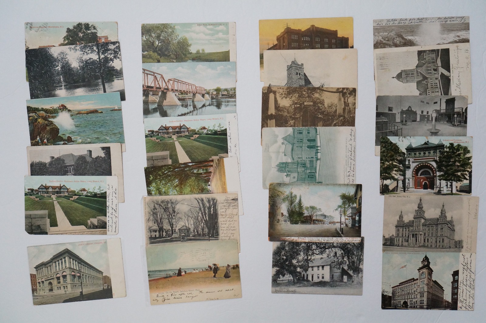 Postcard LOT 95 UNDIVIDED BACK Antique Old Post Cards United States Vintage Huge