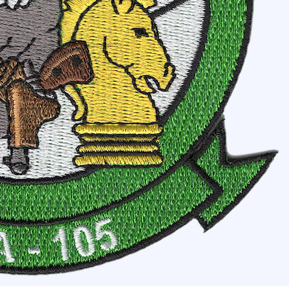 VFA-105 Gunslingers patch – Rhino Strike Fighter Squadron